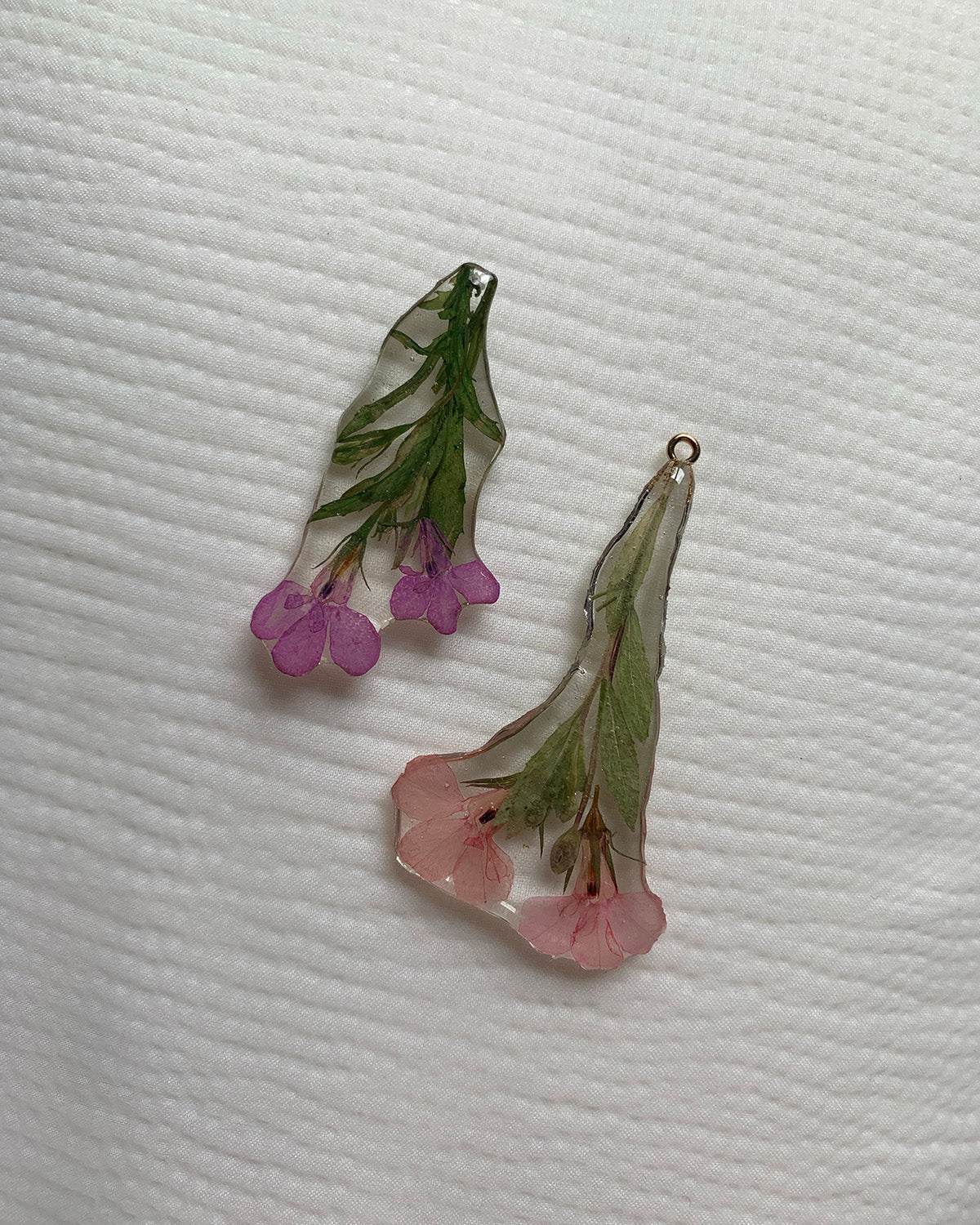 Pink Lobelia with Stem