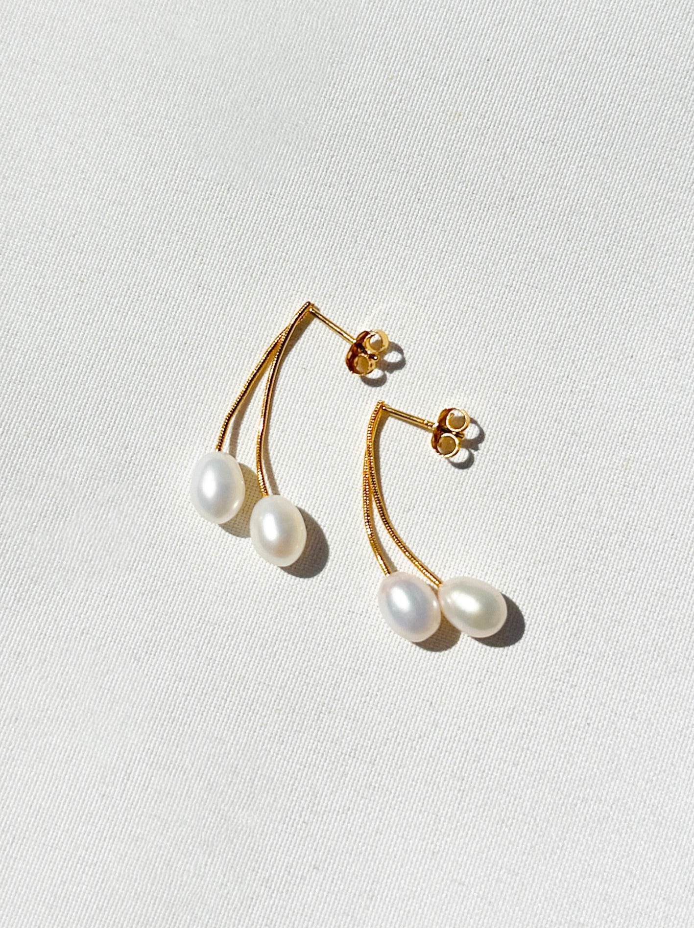 Cherry Picker Pearl Earrings