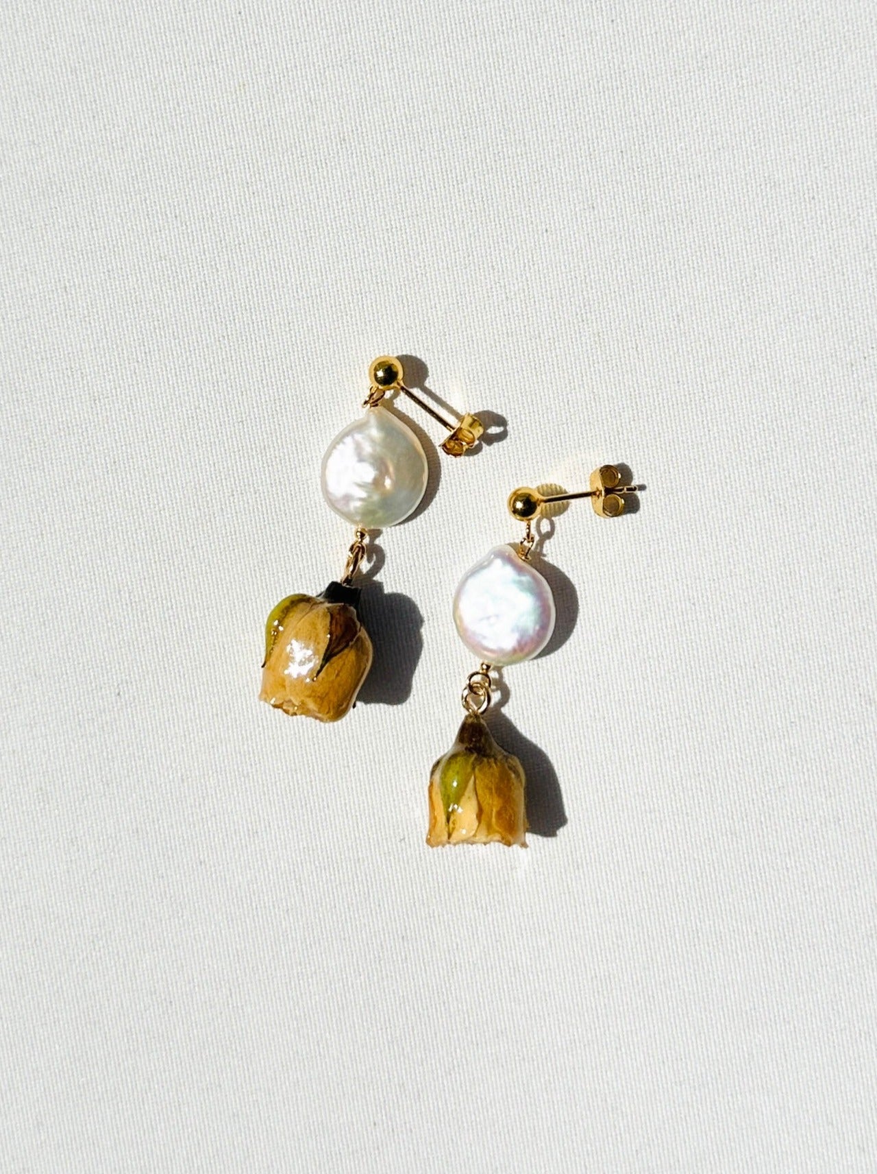 Ivory Rosewater Earrings