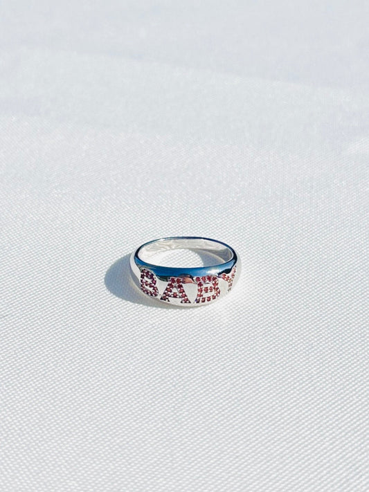 "Baby" Sterling Pinky Ring