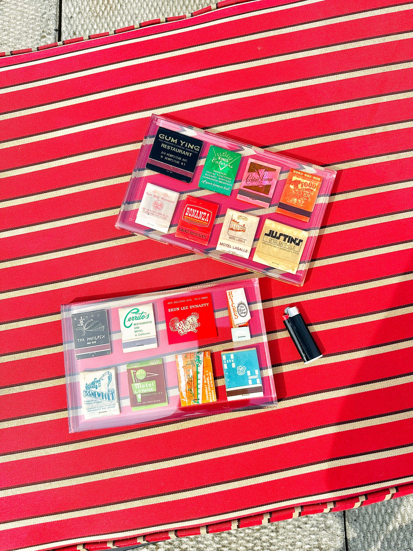 Mini Matchbook Tray