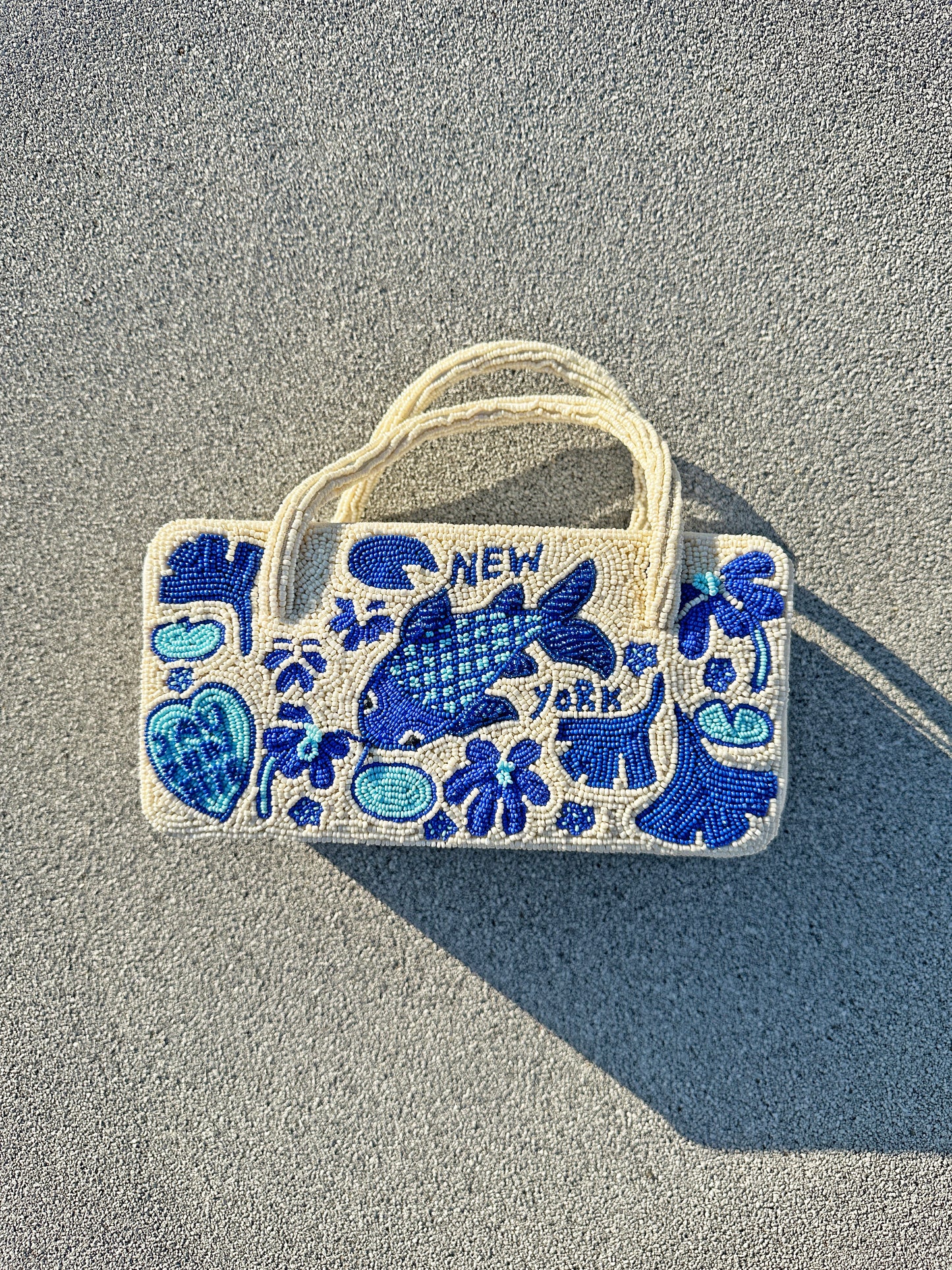 Hand-Beaded Chinoiserie Bag