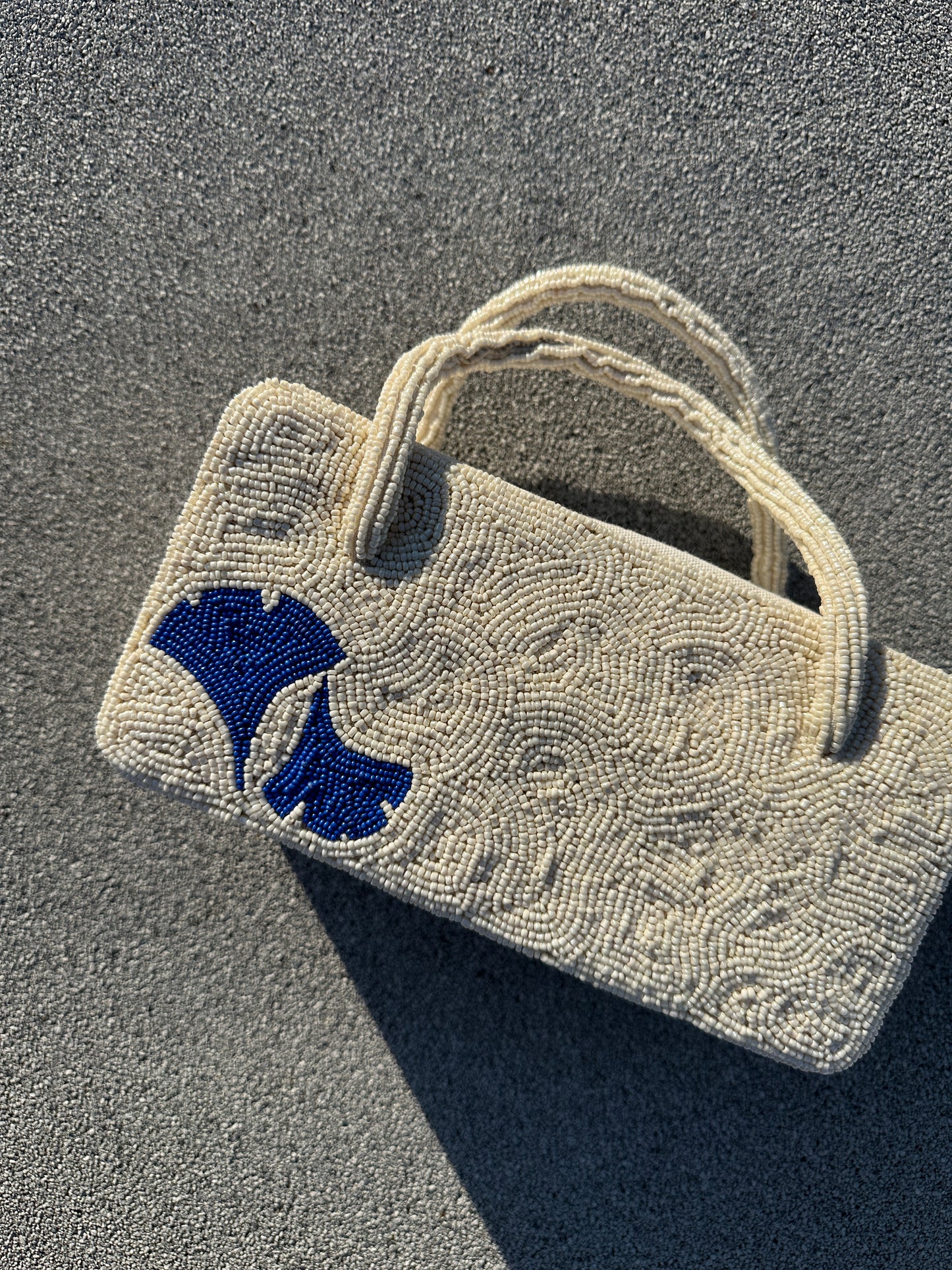 Hand-Beaded Chinoiserie Bag