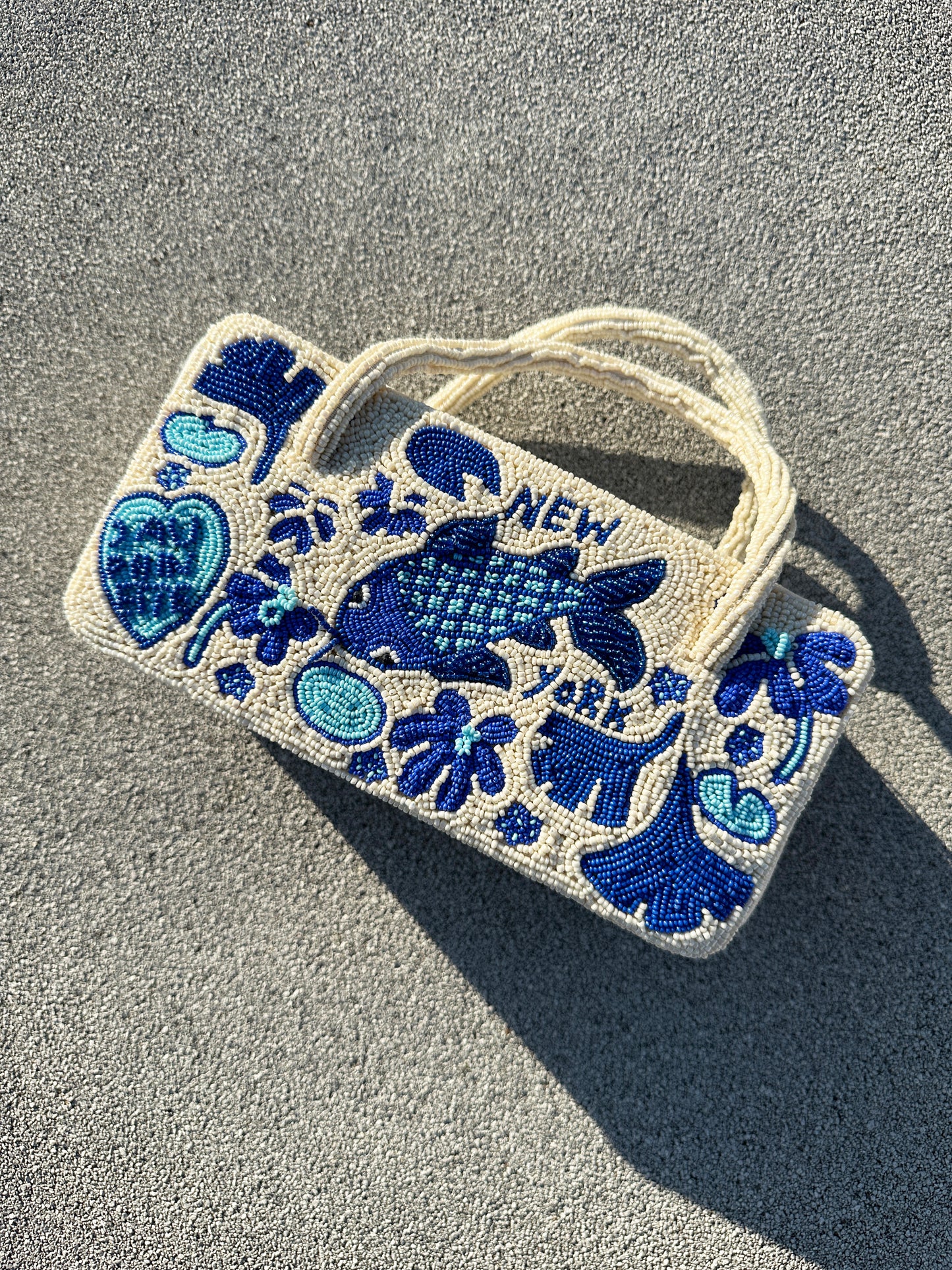 Hand-Beaded Chinoiserie Bag