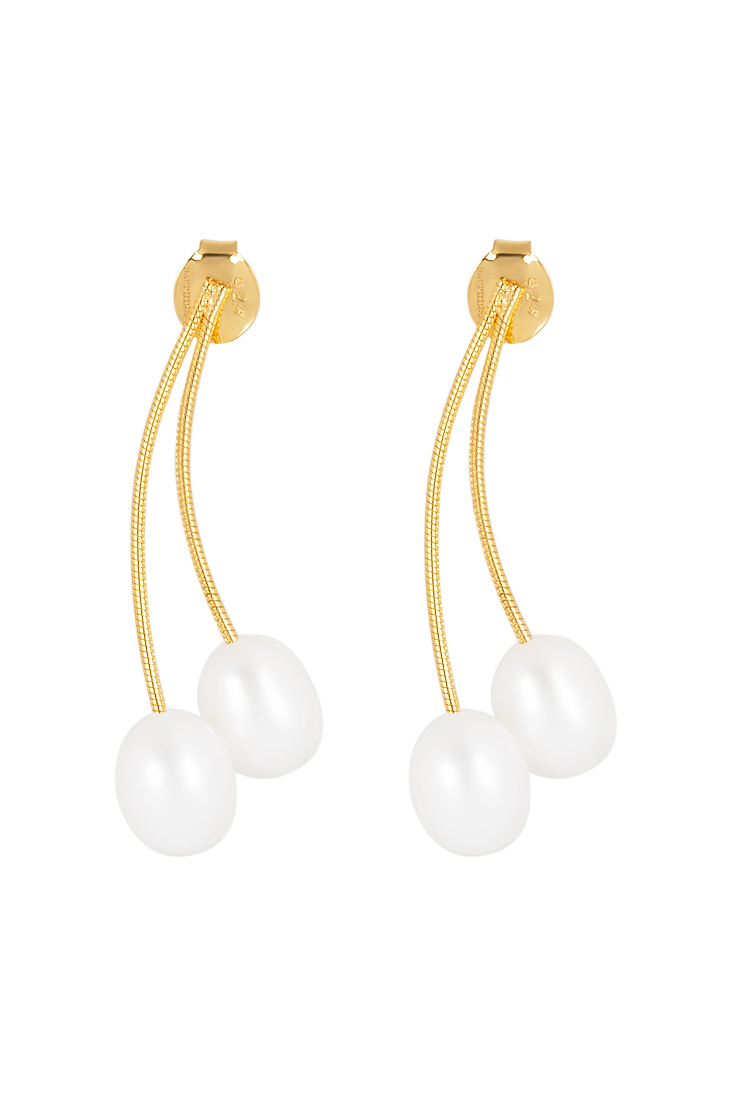 Cherry Picker Pearl Earrings
