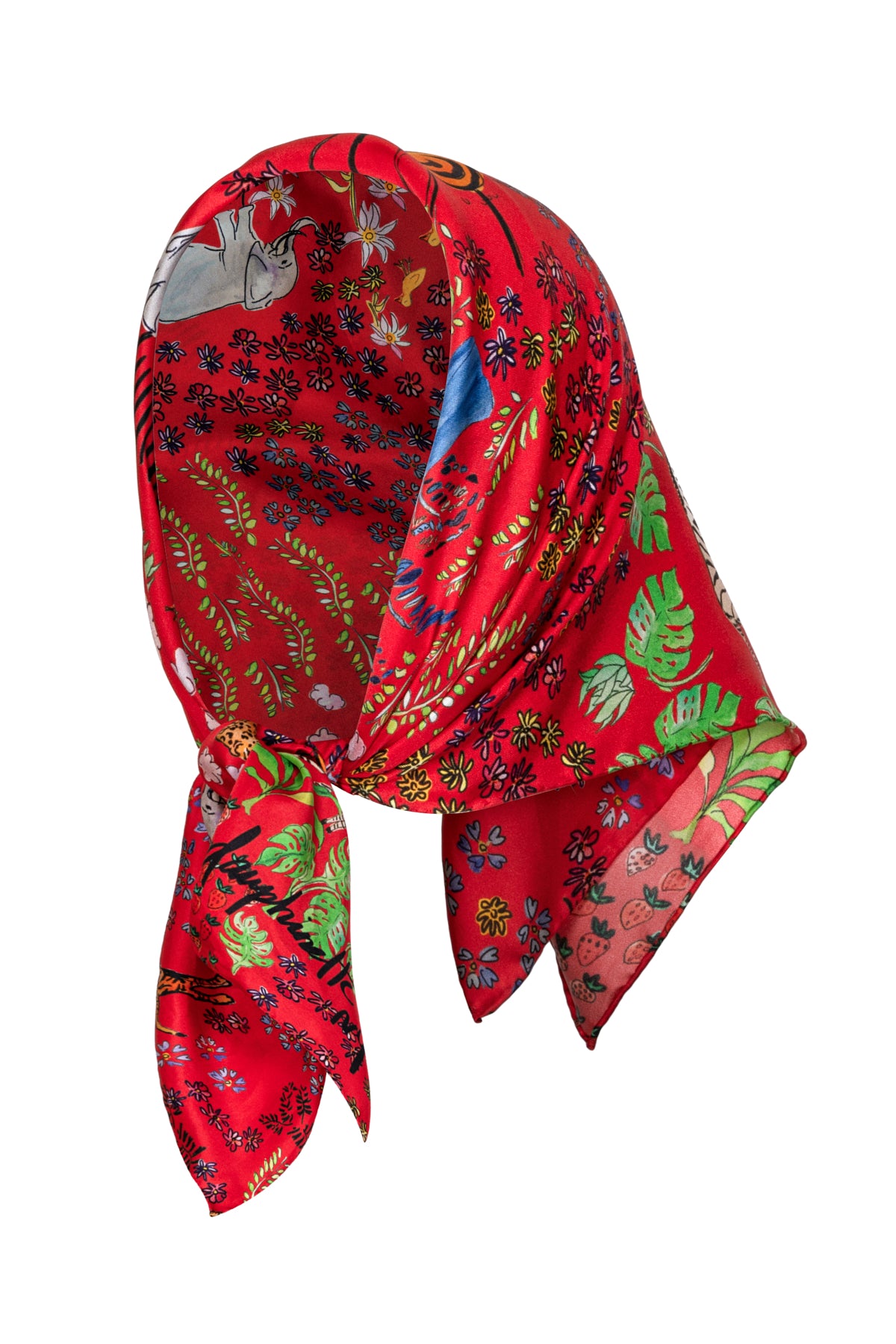 Fever Dream Jumbo Silk Scarf