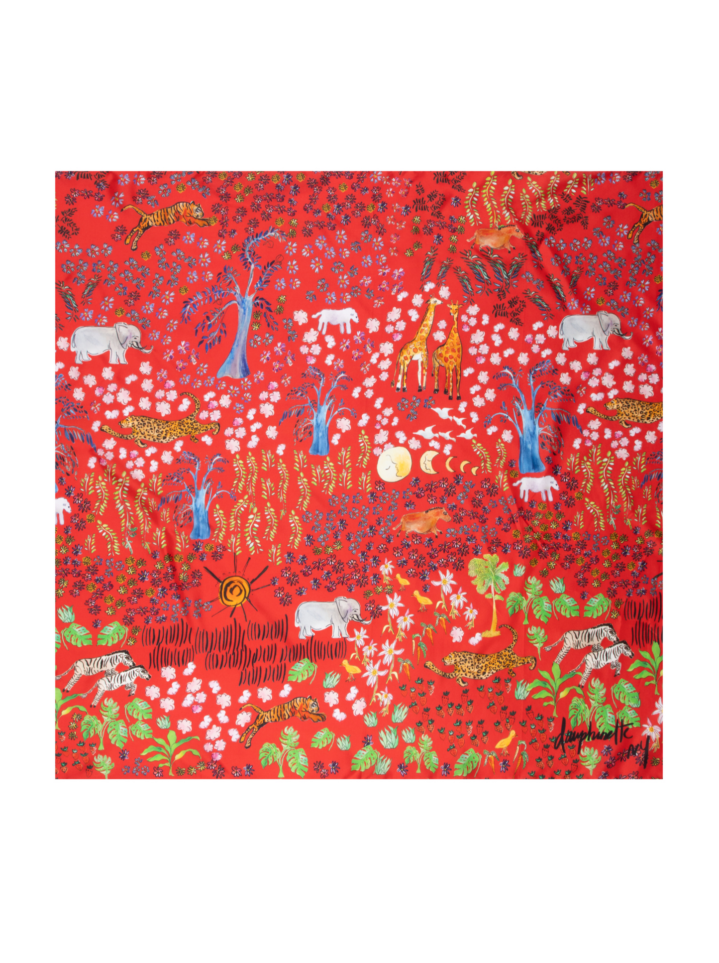 Fever Dream Jumbo Silk Scarf