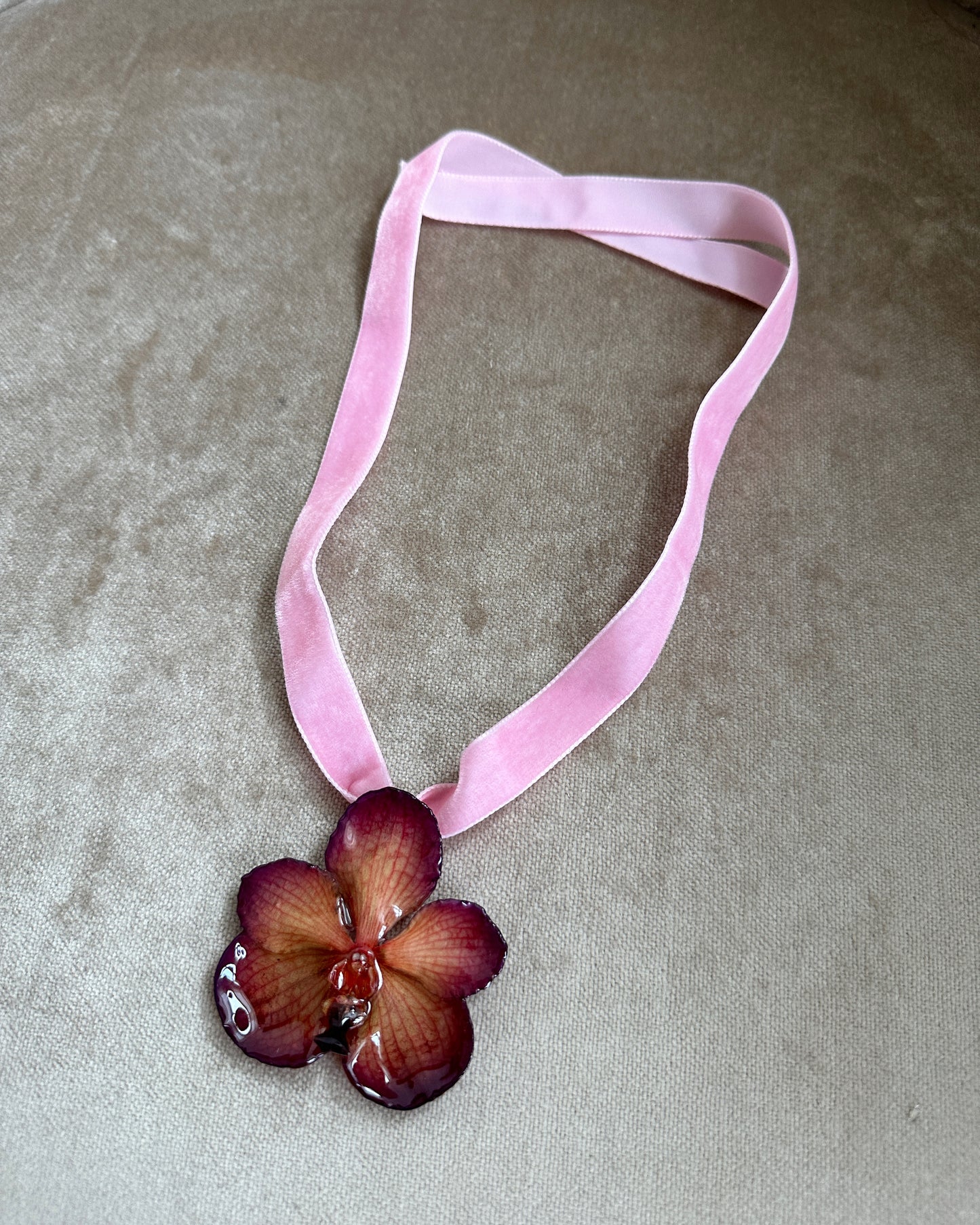Blush Mokana Ribbon Choker (Limited Edition)
