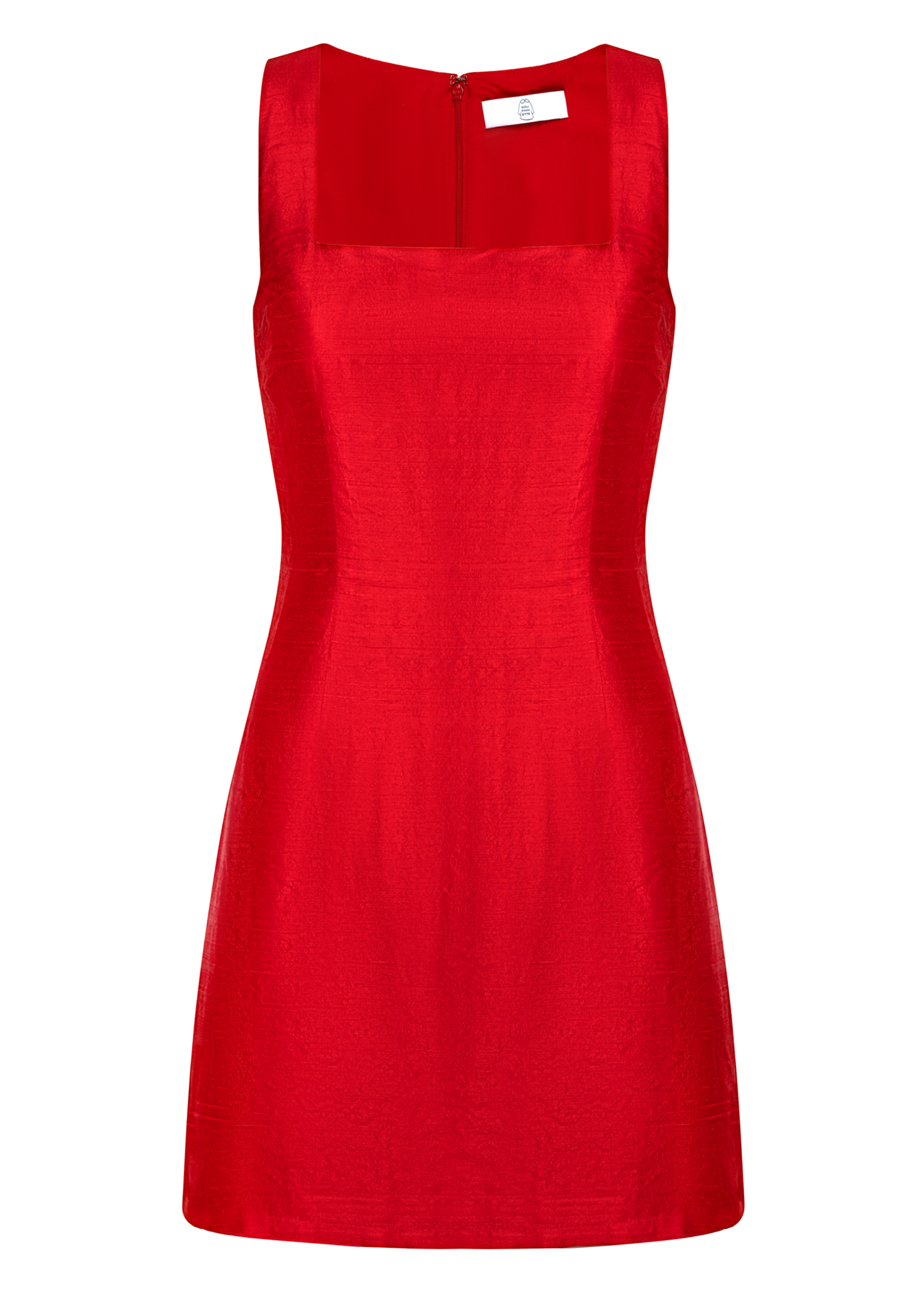 cherry silk dress Doris Dress in Cherry Silk Dauphinette
