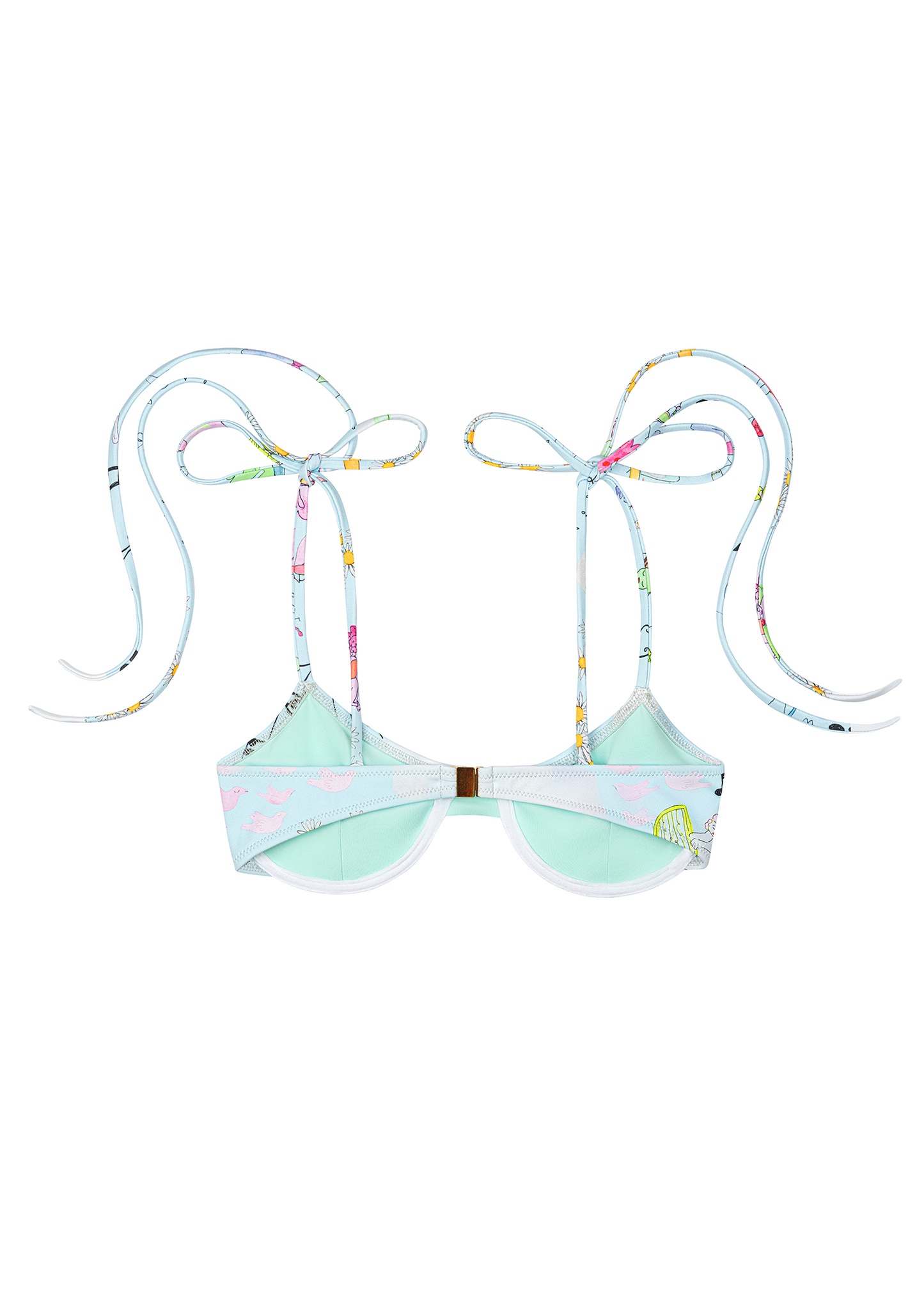 Underwire Swim Top in Bad Girls Go to Heaven
