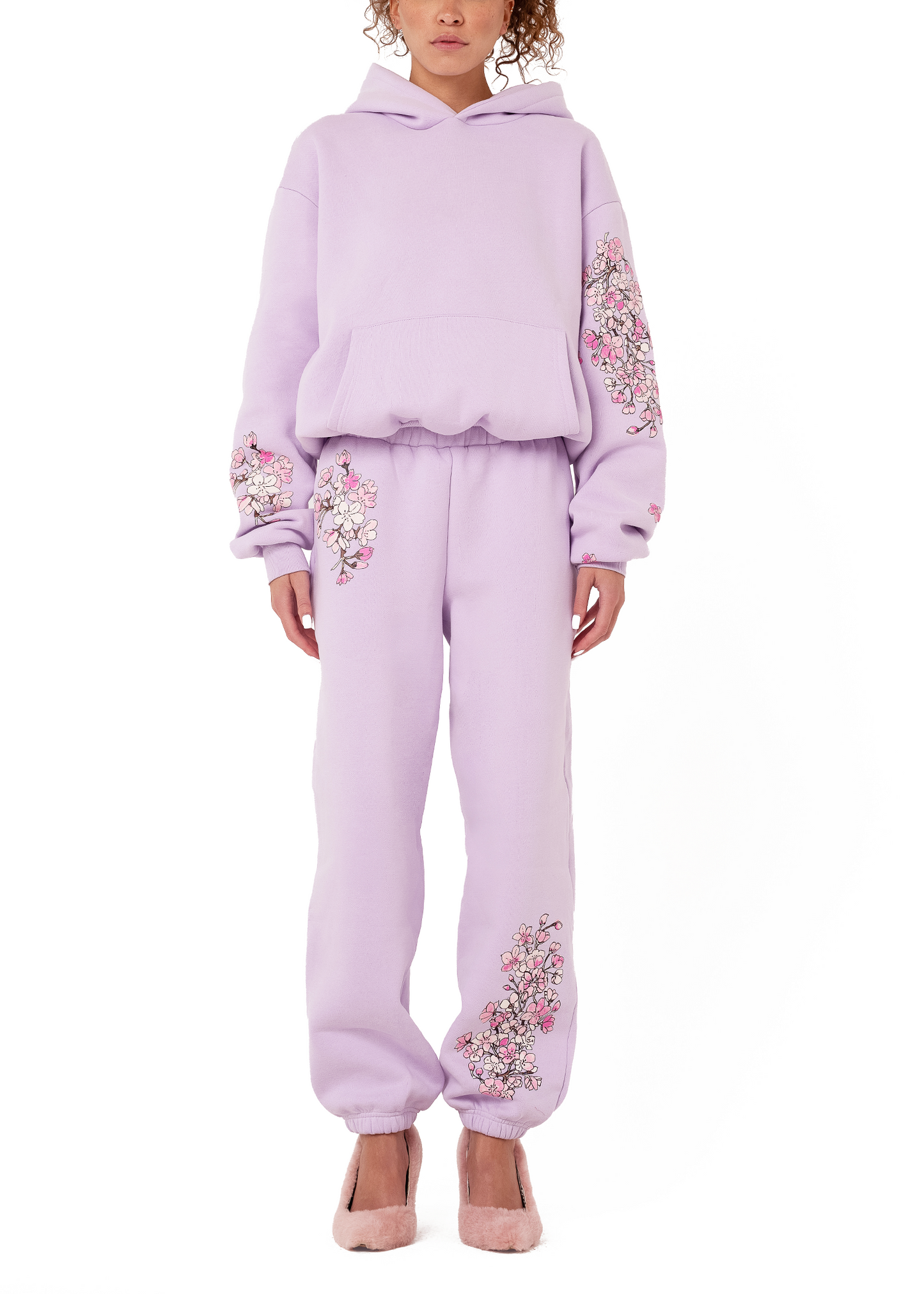 Web Sweatpants in Lavender