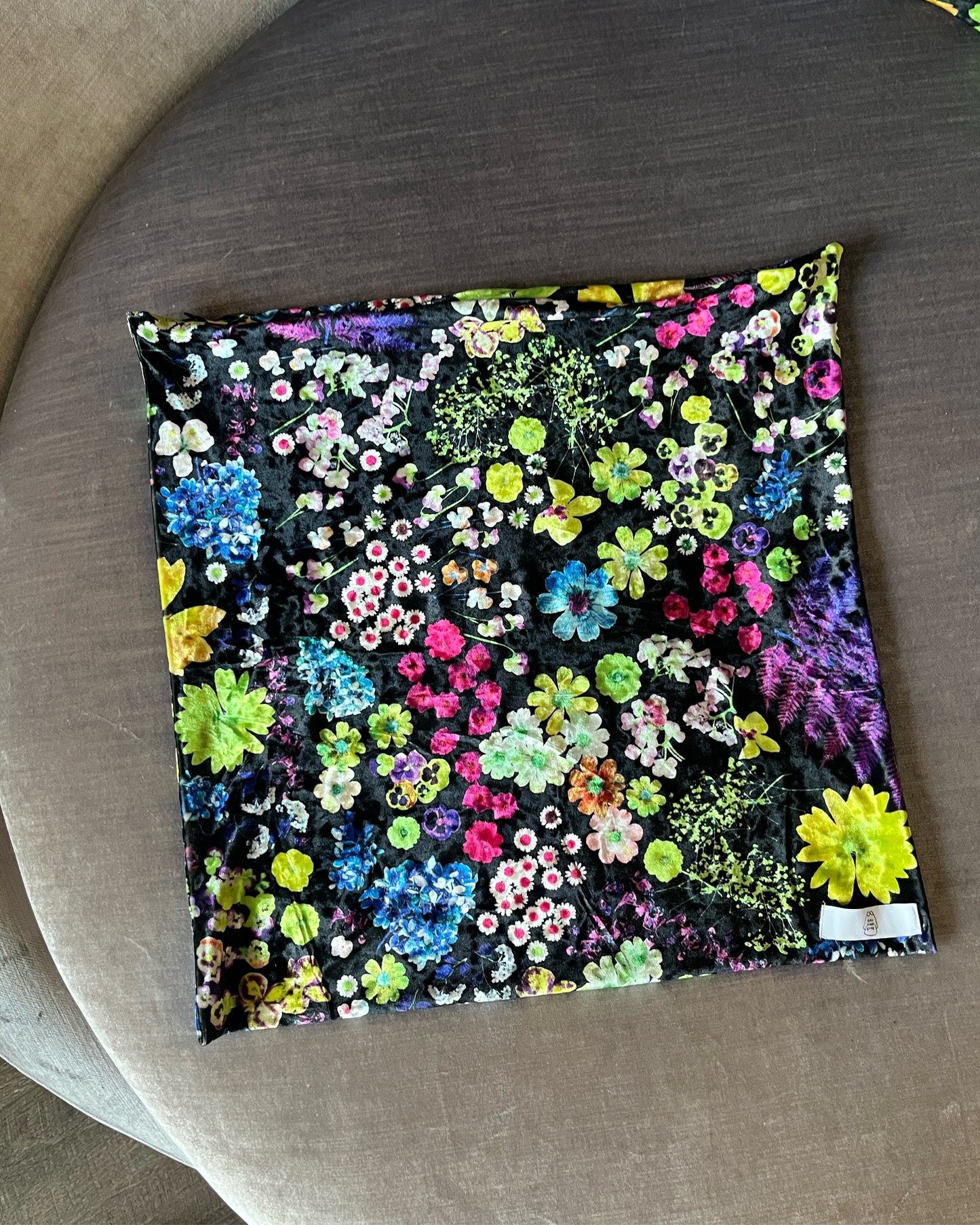 Acid Potpourri Velvet Pillow- Last Chance