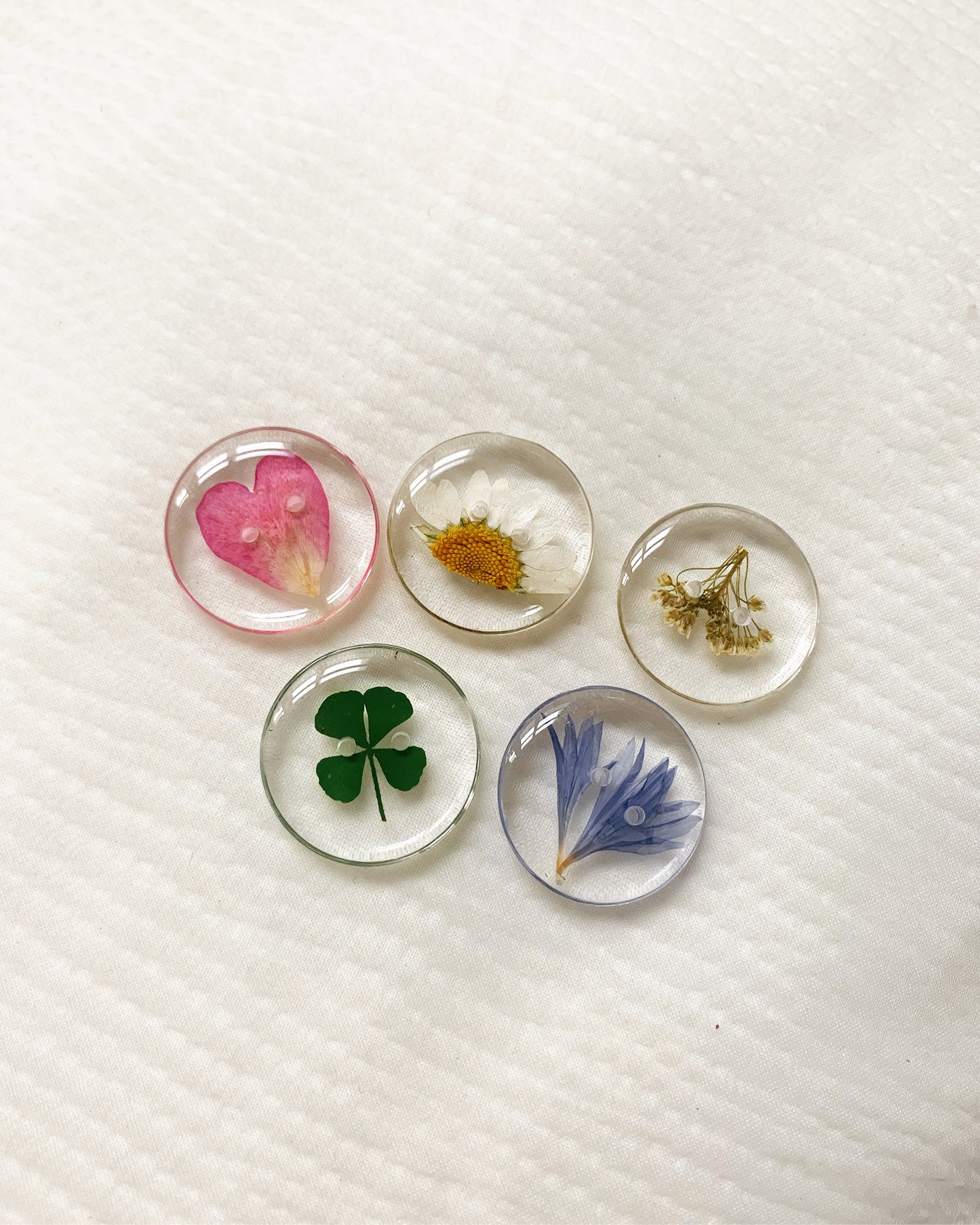 Baby Botanical Buttons