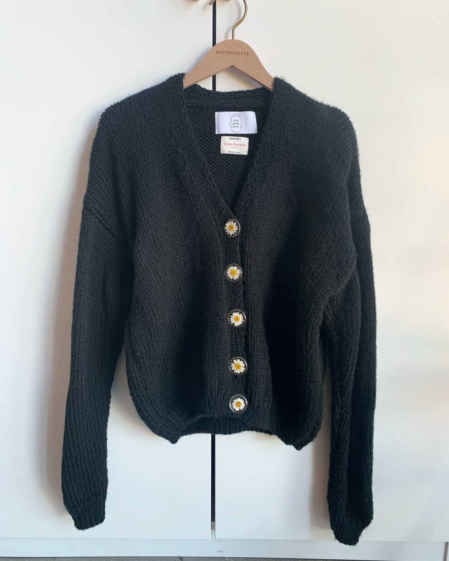 Midnight Daisy Cardigan