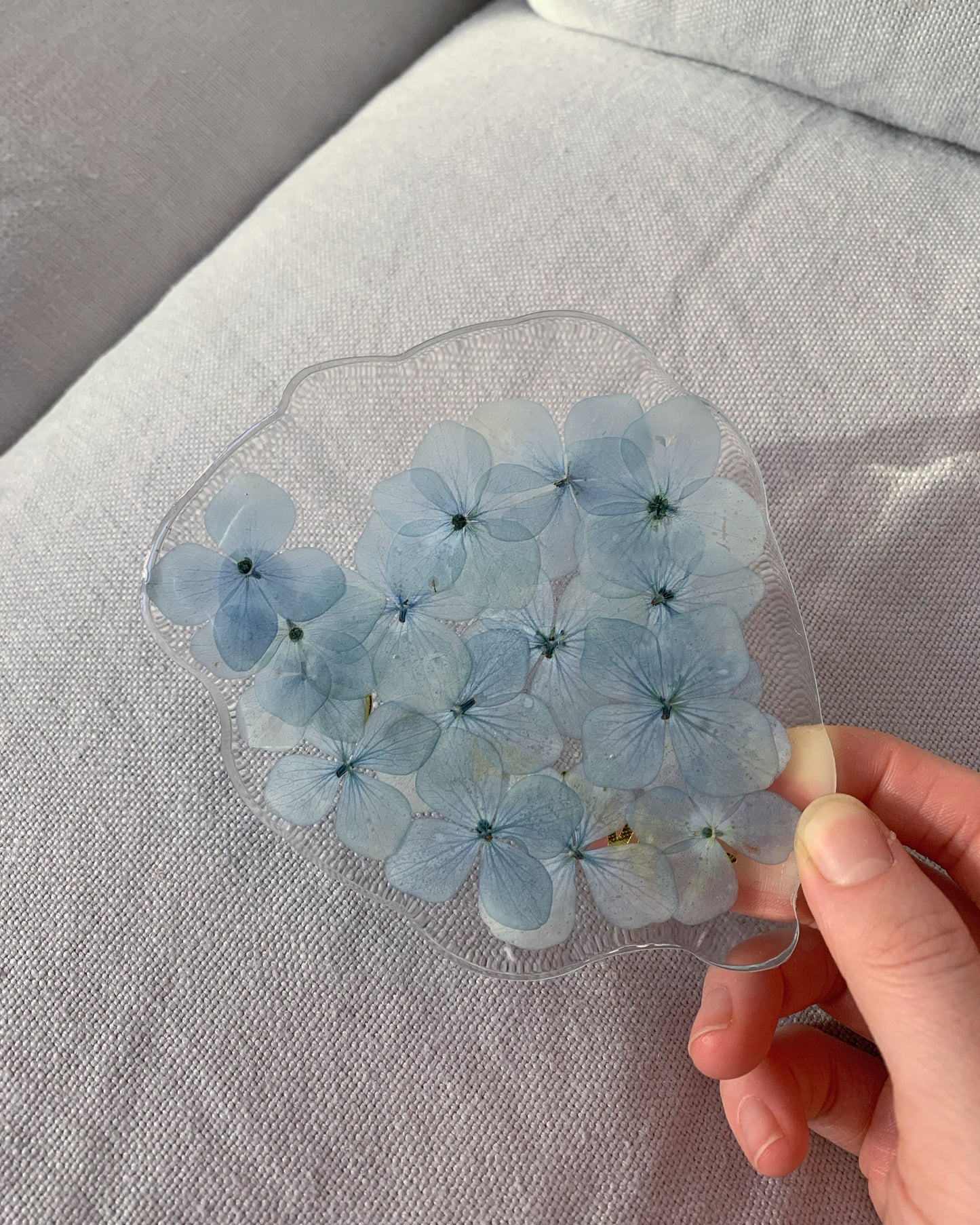 Baby Blue Cloud Coaster