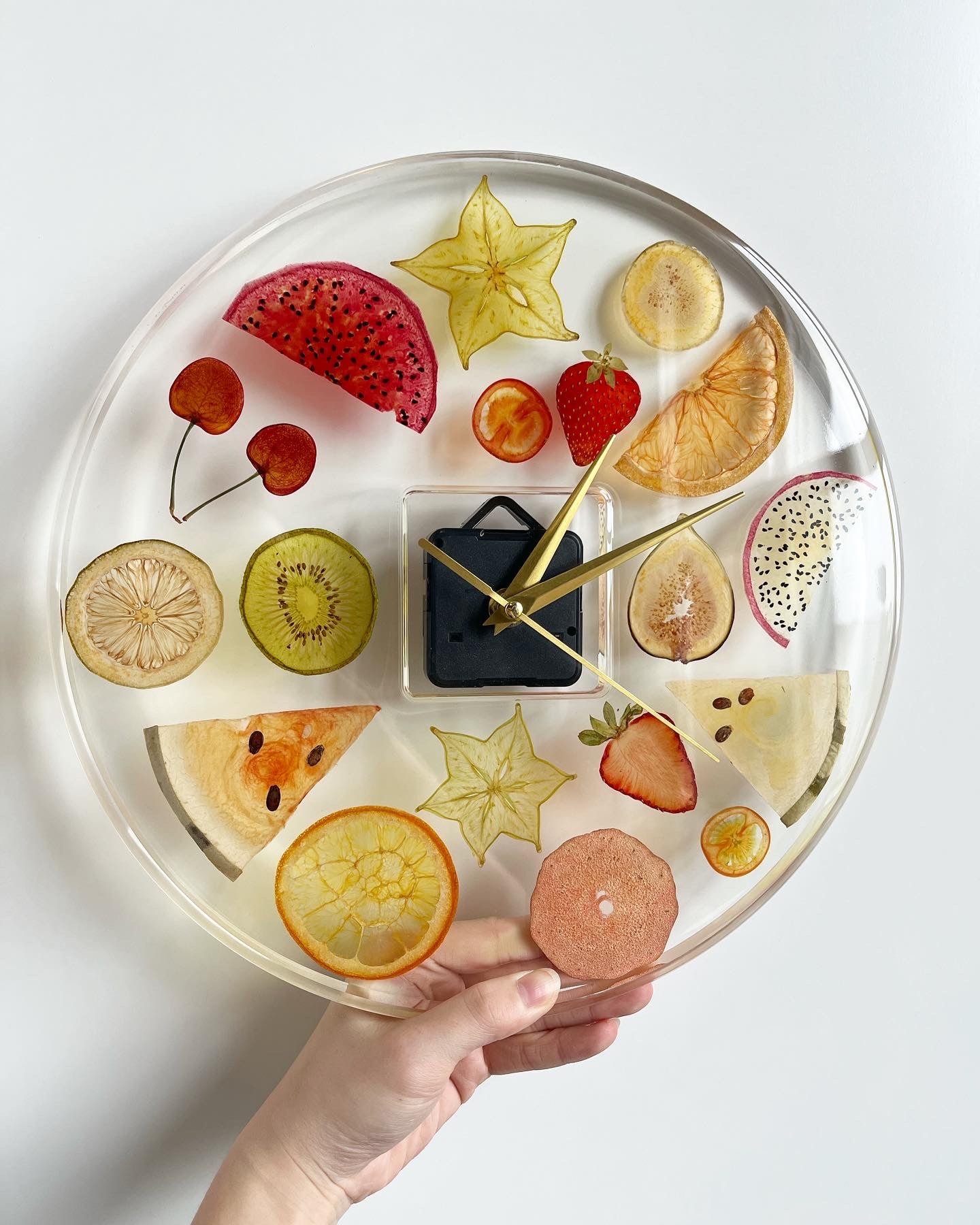 Fruit Platter Clock