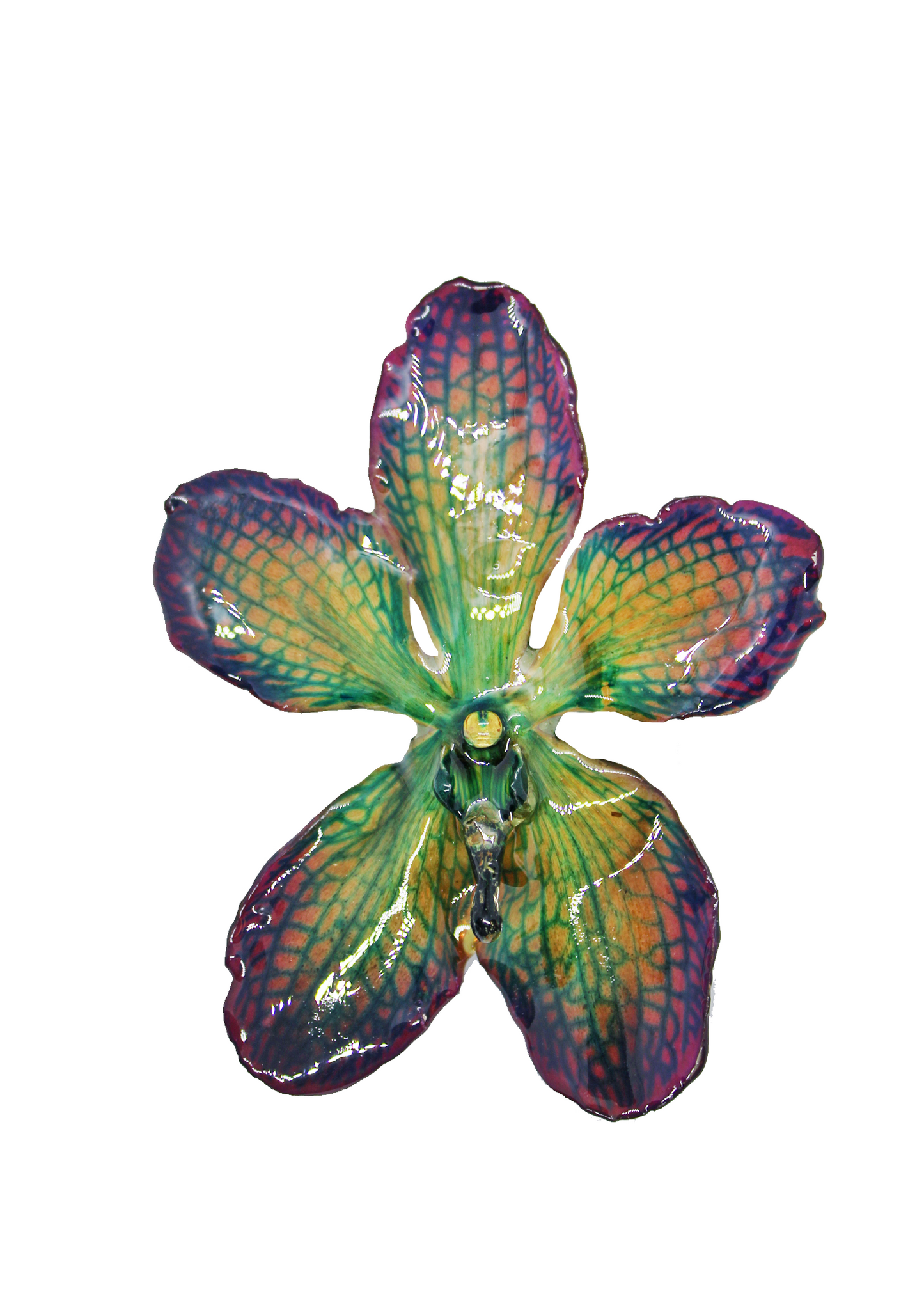 Lunar Mokana Orchid Pendant