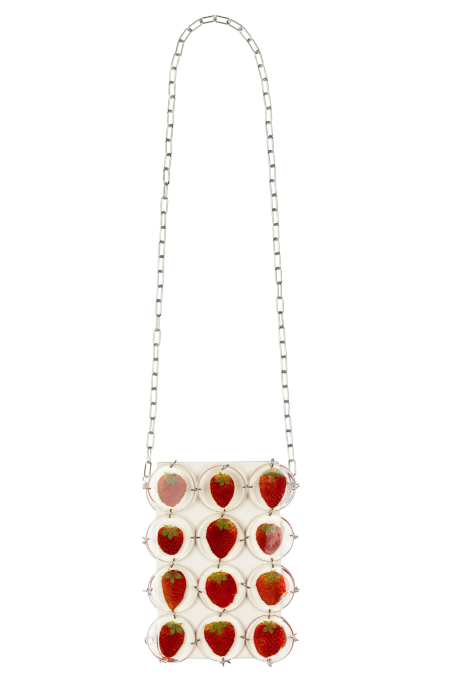Small Strawberry Chainmaille Bag