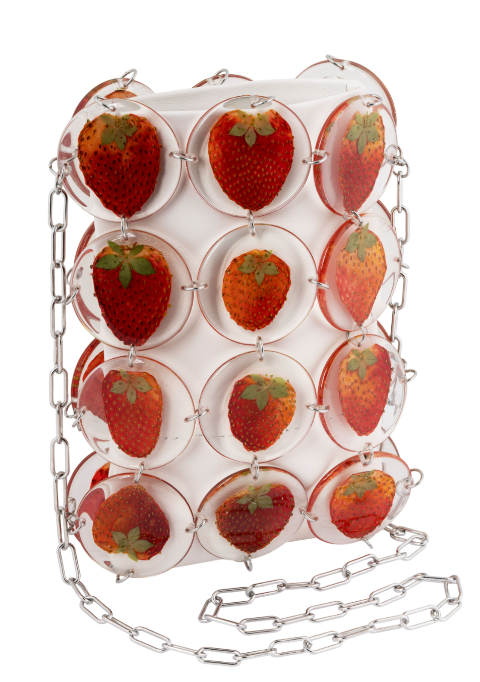 Small Strawberry Chainmaille Bag