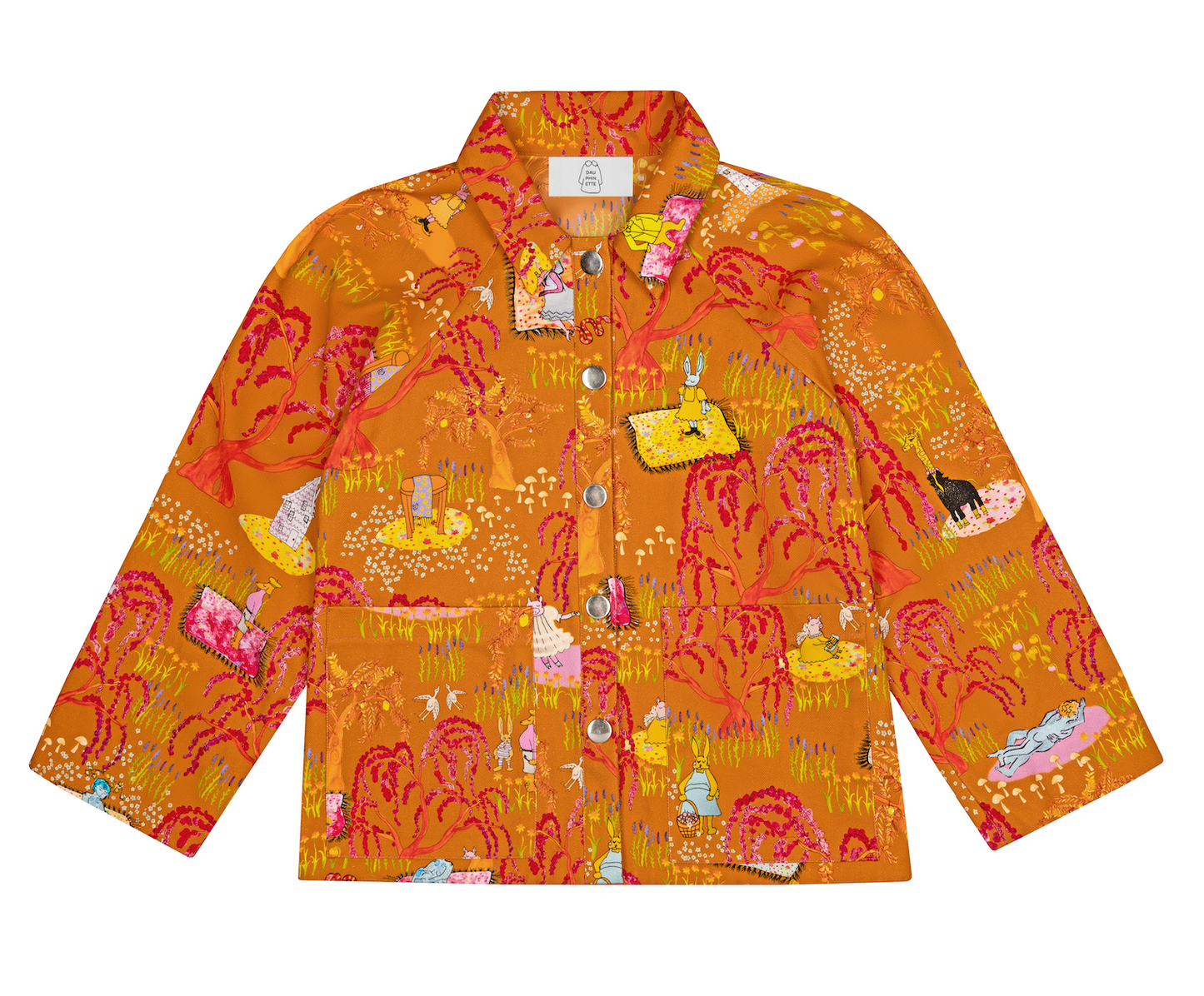 Denim de Dauphinette Jacket in Whiskey Business