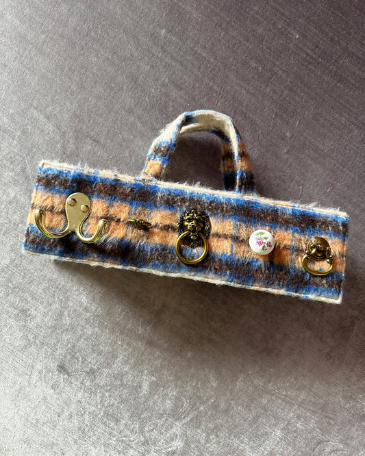 Baguette Beast Bag in Mohair Check