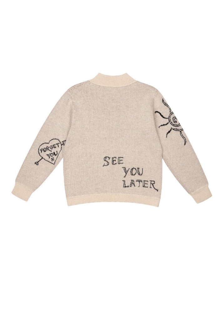 Tattoo Mock Neck Sweater Dauphinette tattoo-mock-neck-sweater-dauphinette