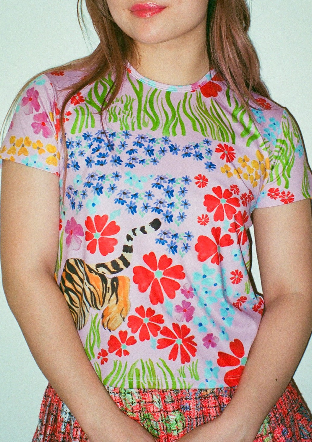Tiger Blooms Jane Tee