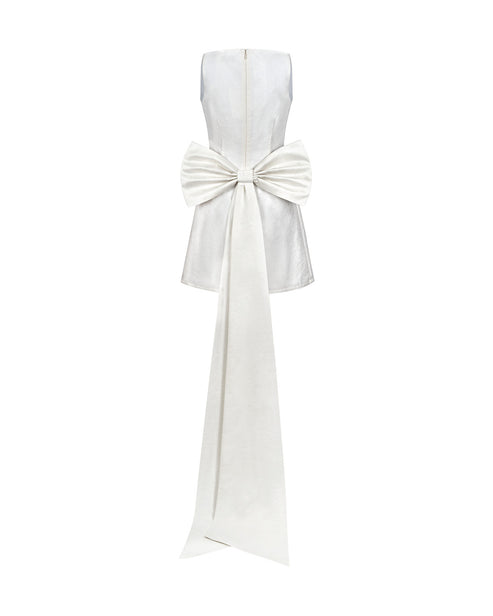 Doris Mini Dress - Ivory