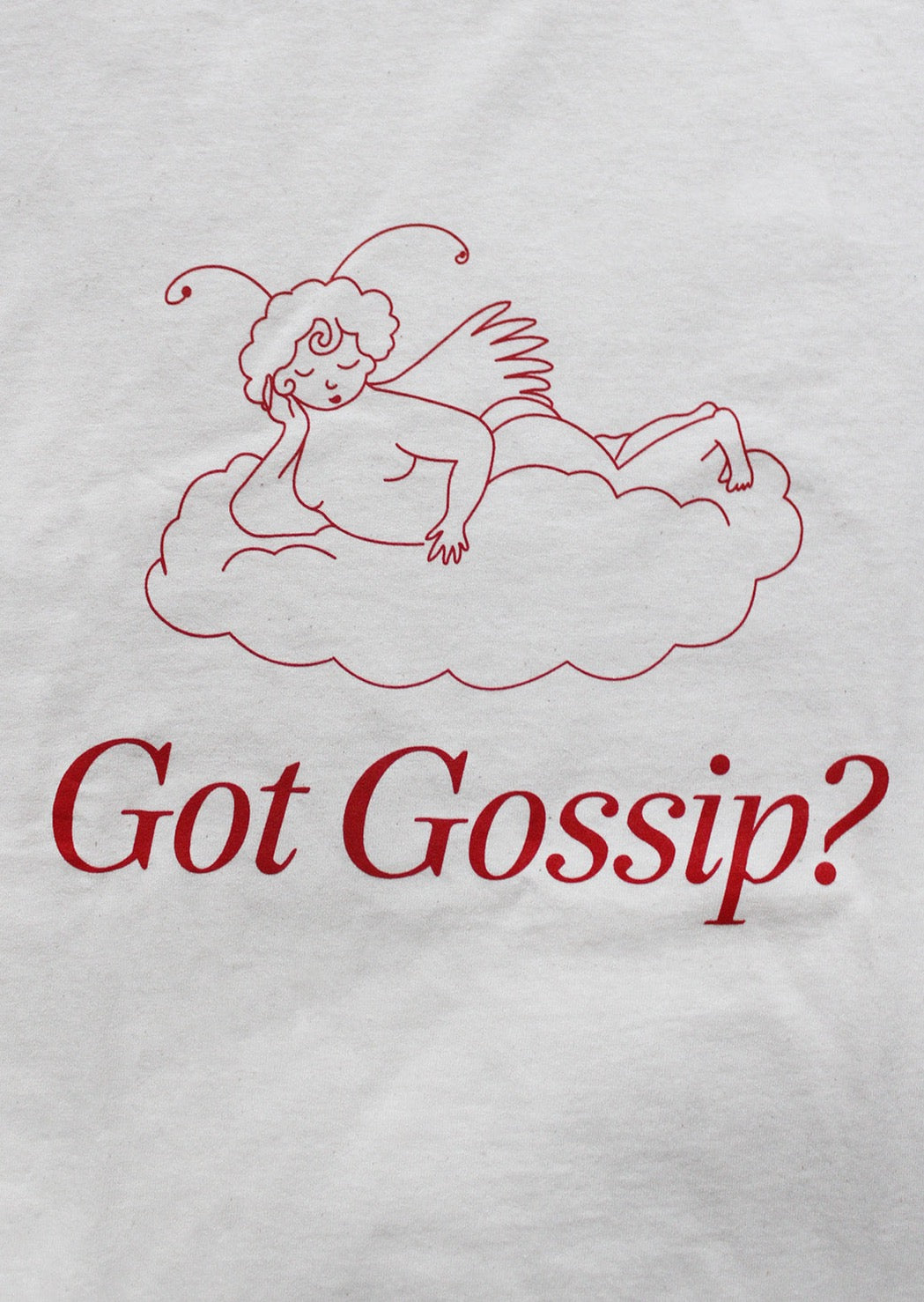 Hot off the press, if you've got gossip we've got the perfect tee for you. 