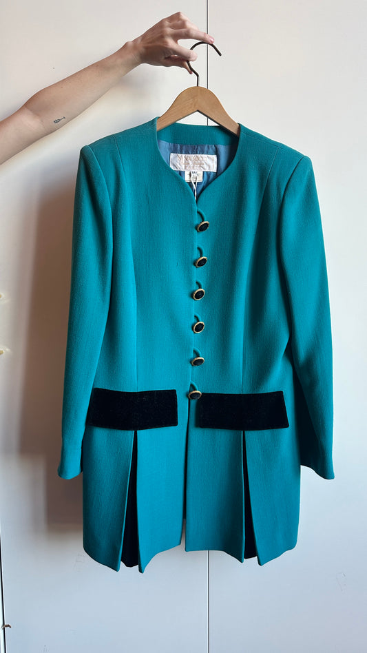 1980s Nina Ricci Dress Coat