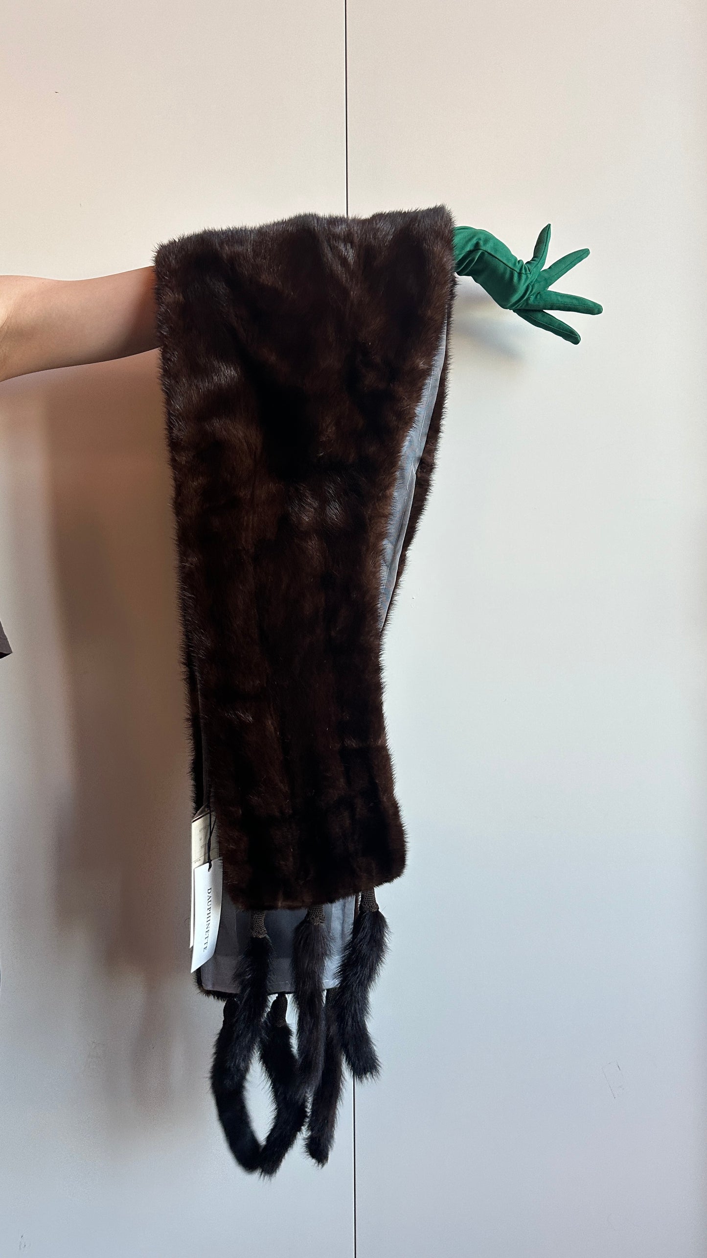 1940s Mink Tassel Stole