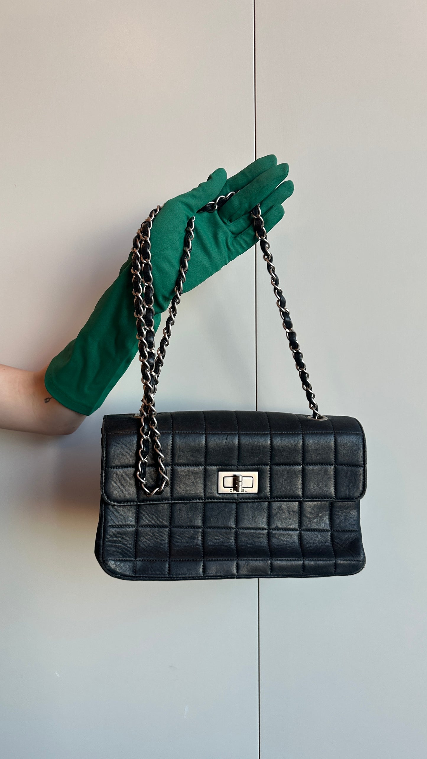 1990s Chanel Quilted Cargo Flap Bag