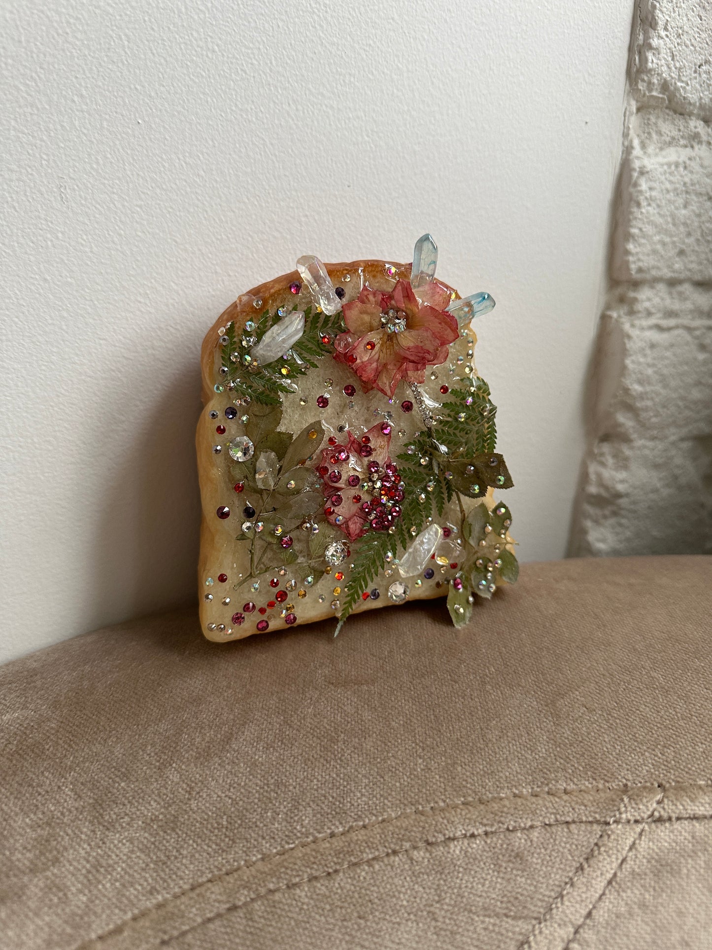 Rose and Quartz Milk Toast Lamp