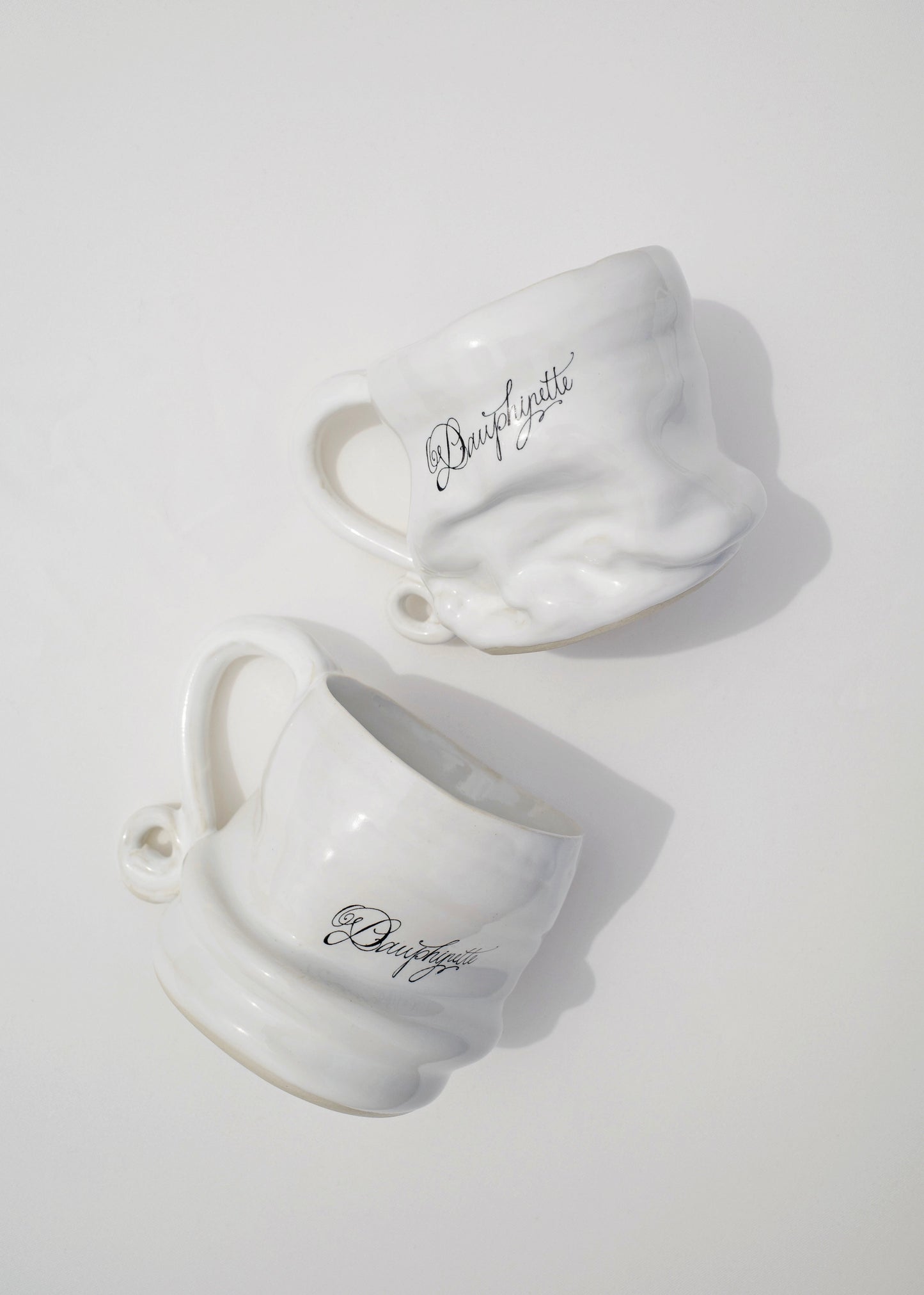 Ivory Slouched Ceramic Mug
