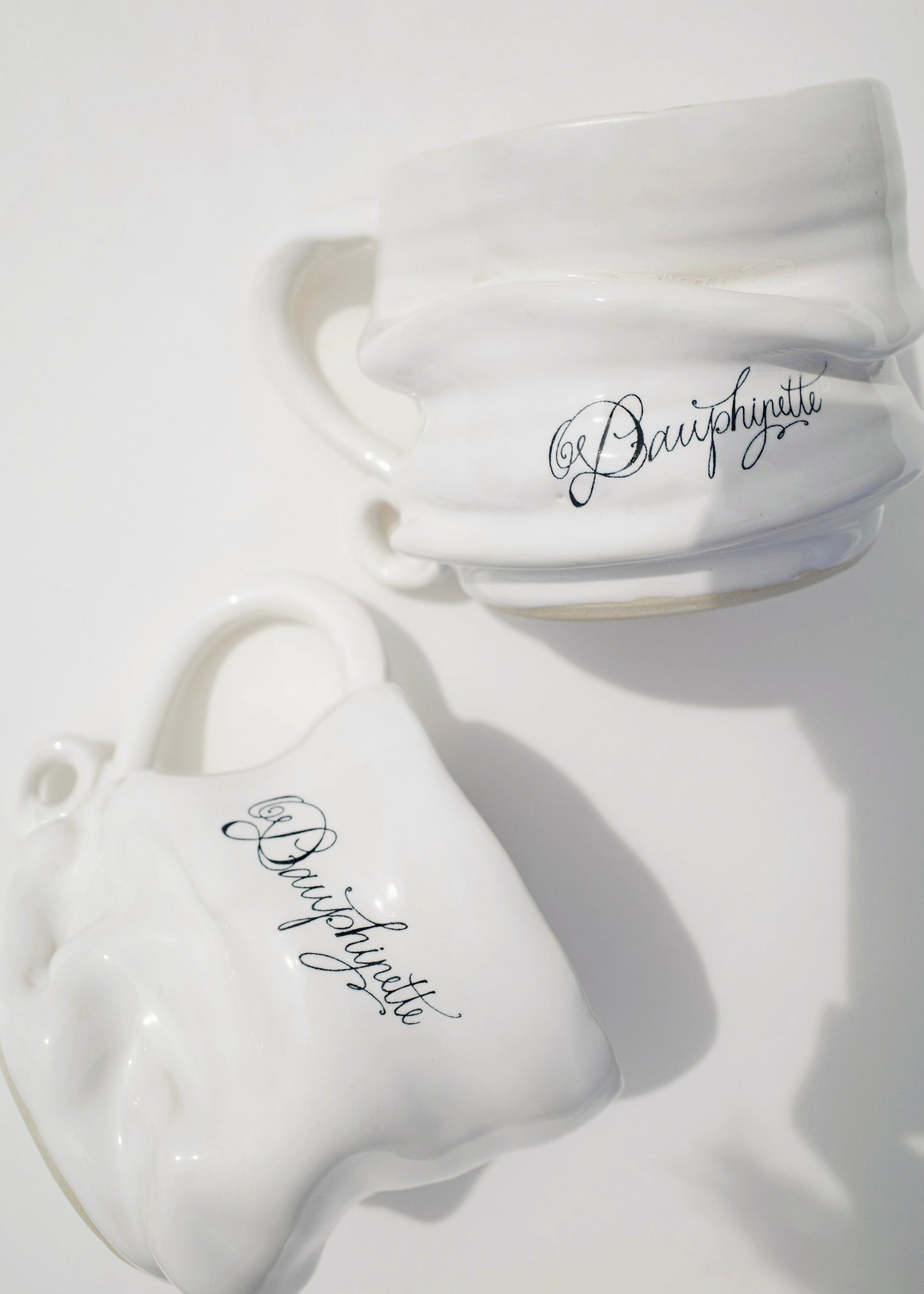 Ivory Slouched Ceramic Mug