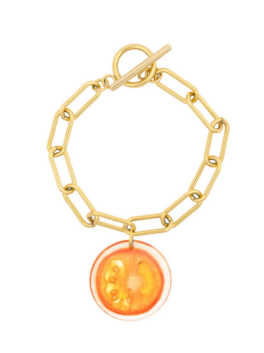 Tomato Chain Bracelet