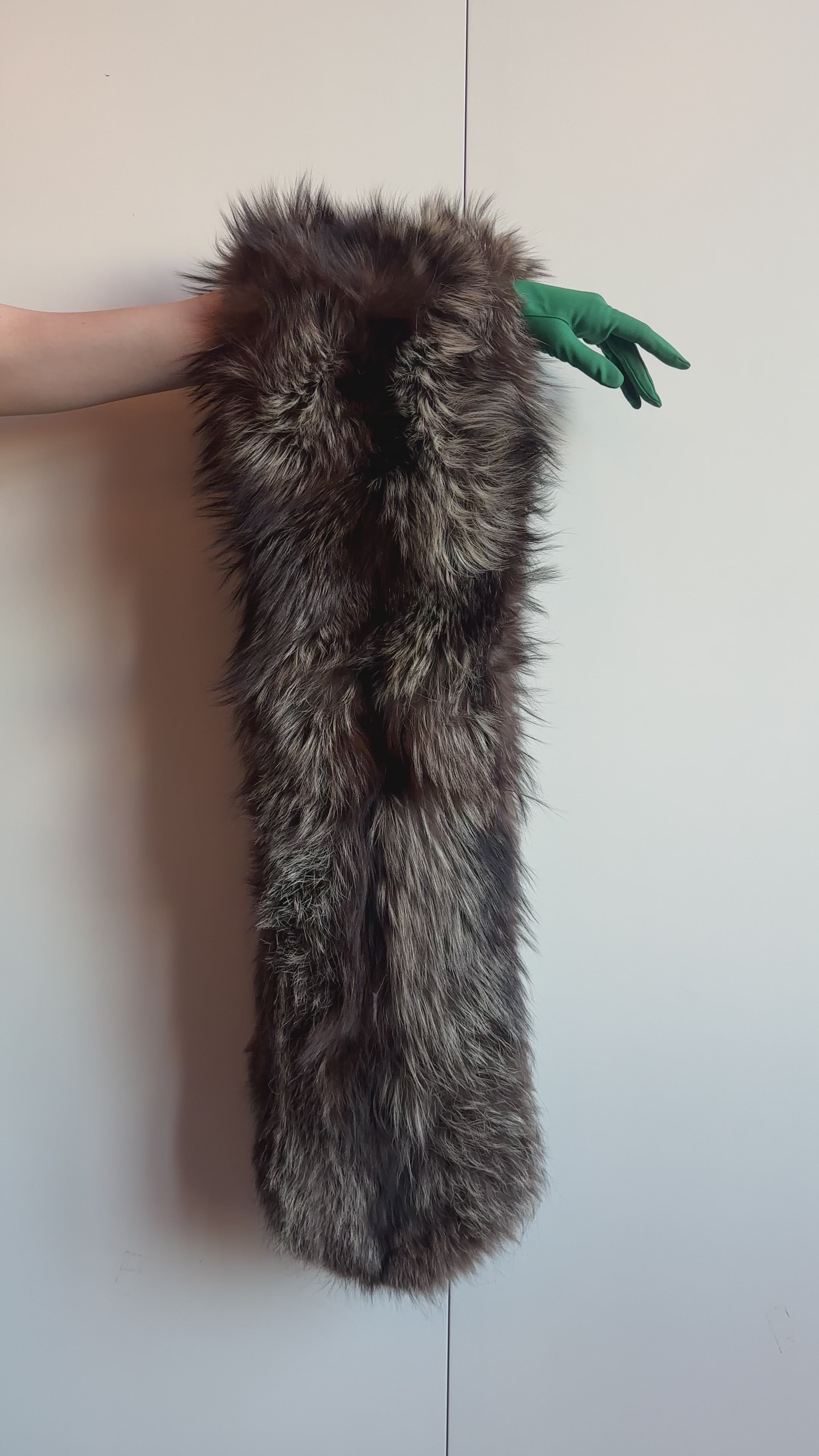 1950s Jumbo Crystal Fox Fur Stole – Dauphinette