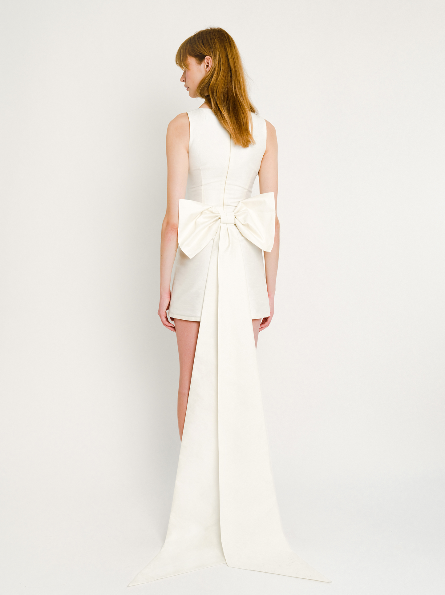 Doris Dress in Ivory