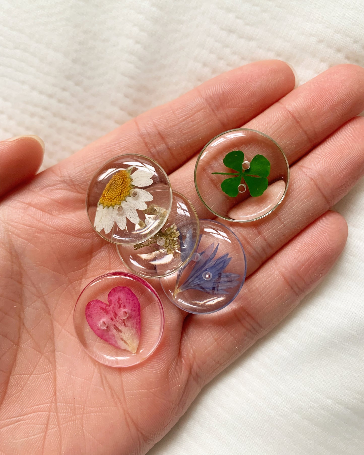 Baby Botanical Buttons