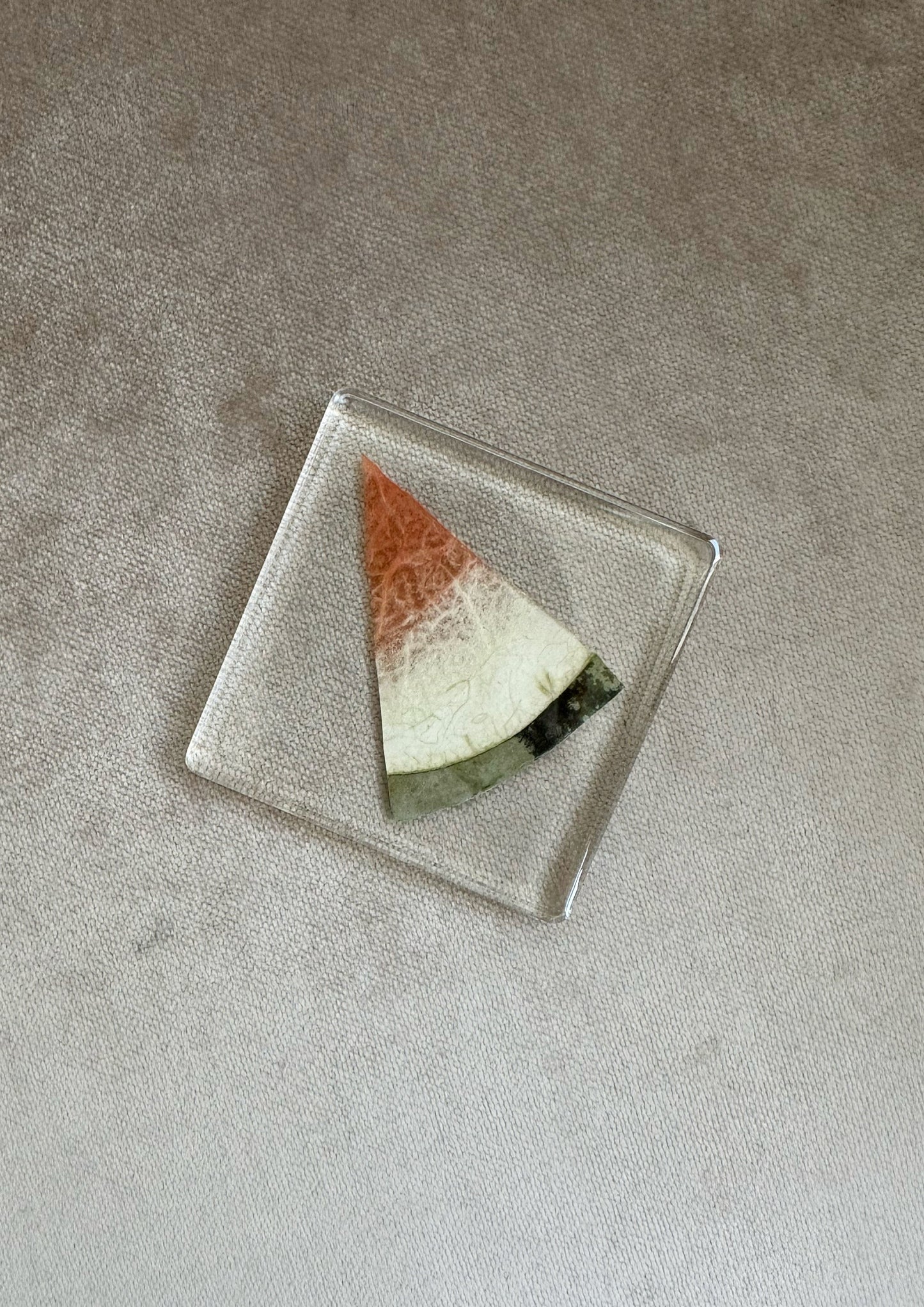 Fruit Salad Square Coasters