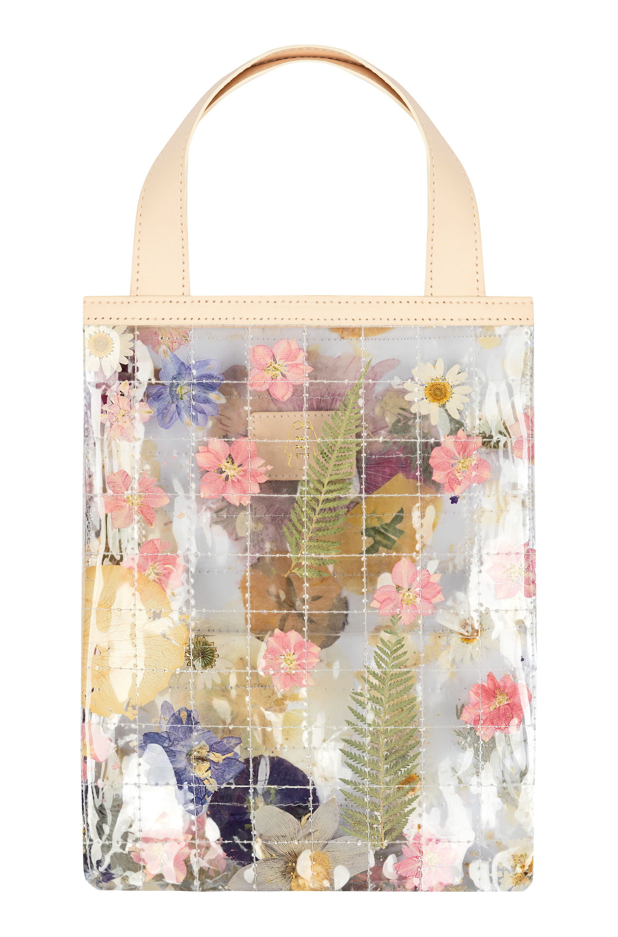 Crushed Garden Quilted Tote